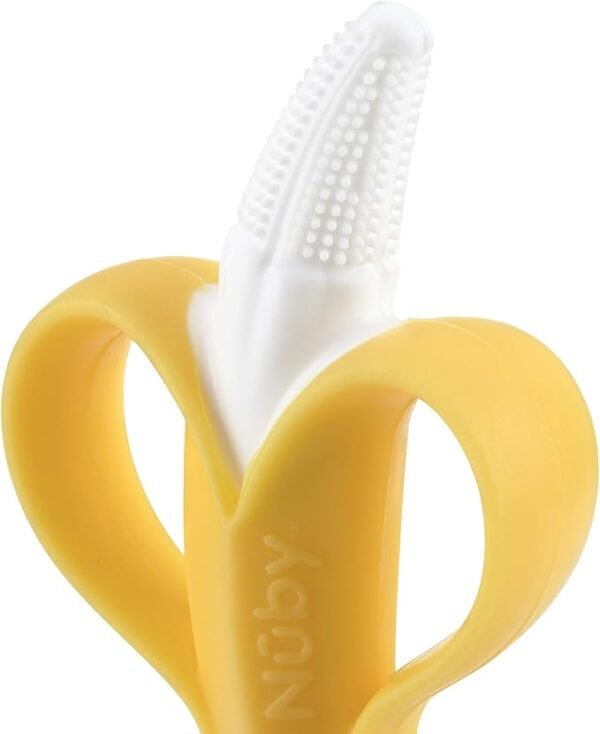 Nuby Nananubs Banana Massaging Toothbrush - Image 2