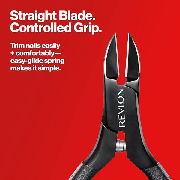 Revlon Revlon Comfort and Control Nail Nipper, Easy to Use Trimmer for Manicures, 1 Count - Image 6